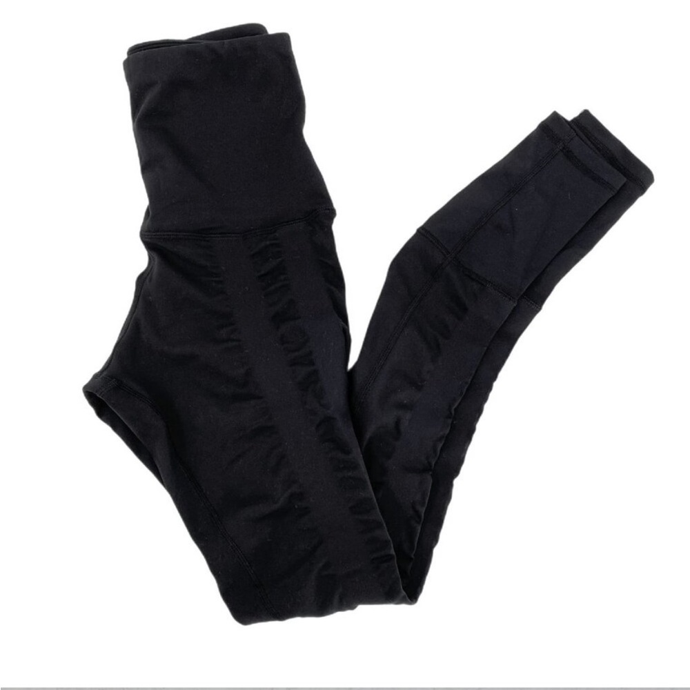 Black High-Waisted Athletic Resistance Leggings - Sweetflex